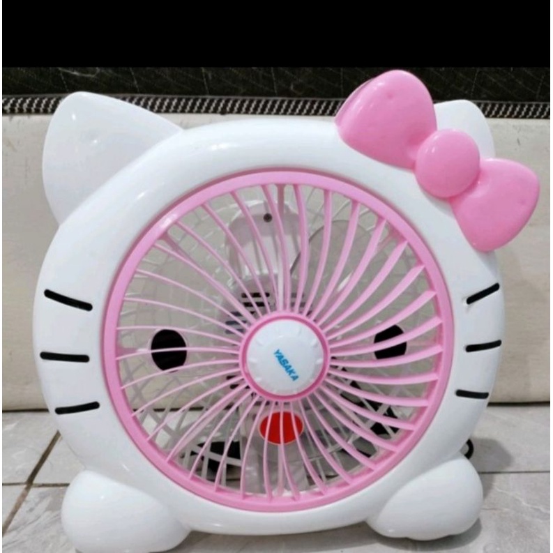KIPAS ANGIN MINI MEJA YASAKA KARAKTER / KIPAS ANGIN MEJA YASAKA  8 INCH