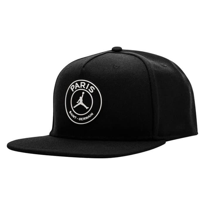 Topi Snapback Hat Cap Distro PARiS PSG AiR JORDAN polos custom indonesia pria wanita basket cod nba