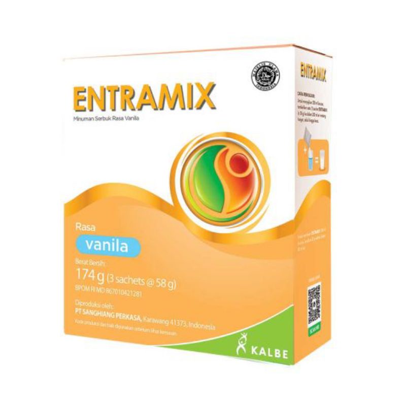 

ENTRAMIX VANILA 174 G SUSU NUTRISI DEWASA DAN LANSIA