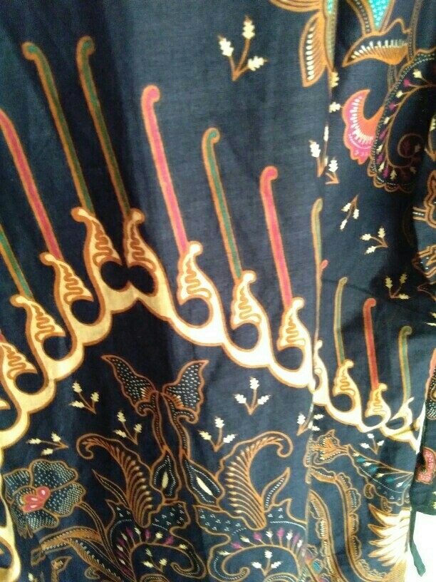 Kemeja Batik Pria Lengan Panjang Size M L Xl Bswart Batik Hrb026 Kenongo Hem Panjang