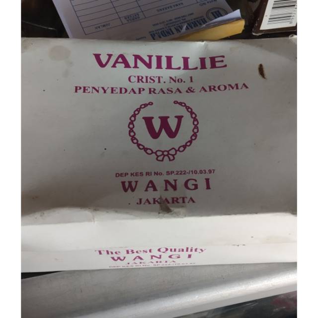 

Vanillie W / Vanilli Bubuk / Vanilli Kristal