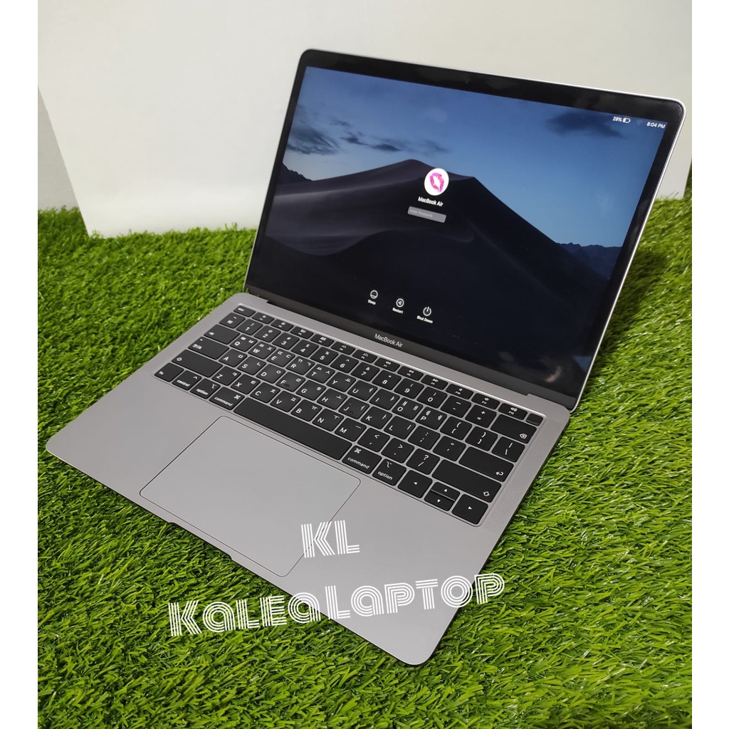 Macbook Air RETINA 2018 Core i5 1,6Ghz RAM 8 SSD 256 SUPER MULUS NO MINUS