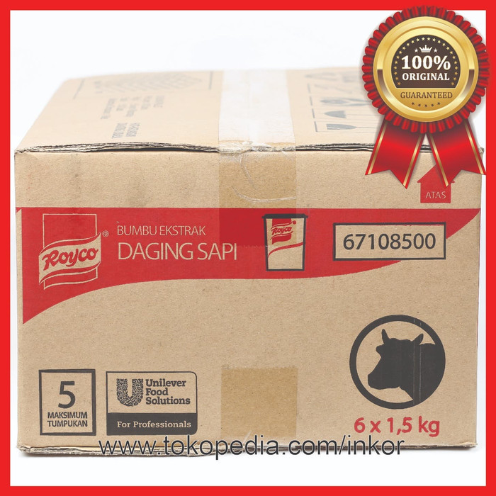 

SPESIAL - ROYCO BUMBU EKSTRAK DAGING SAPI TOPLES 1.5KG