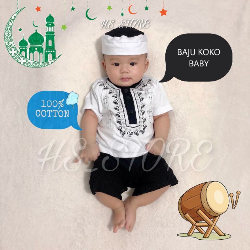 DUJAMIN TERMURAH !!! ROMPER BAYI BAJU KOKO / JUMPER BAYI / BAJU KOKO BAYI / BAJU KOKO UNTUK BABY !