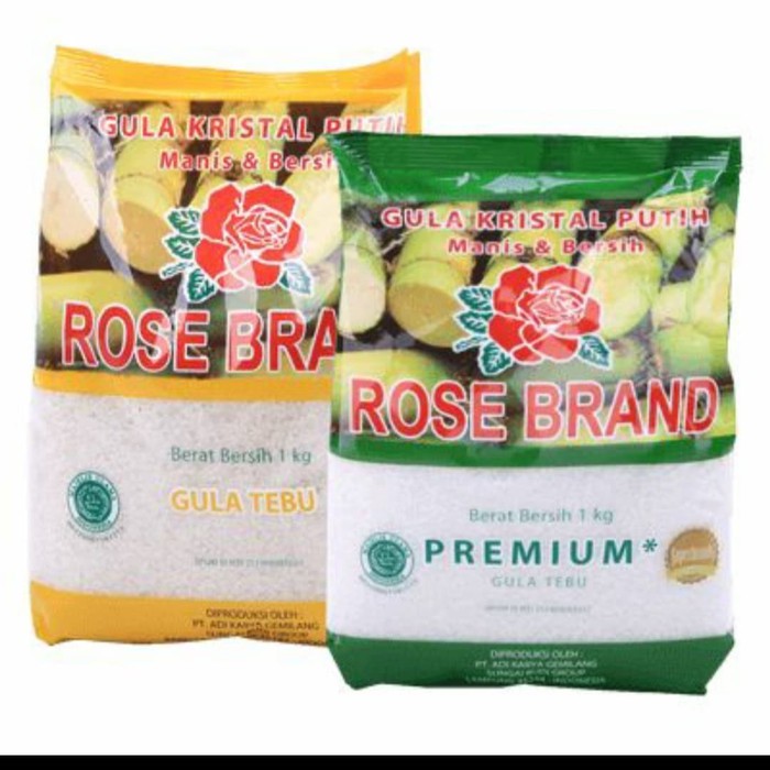 

Rose Brand Gula Premium / Gula Pasir / Gula Kristal Putih 1 Kg