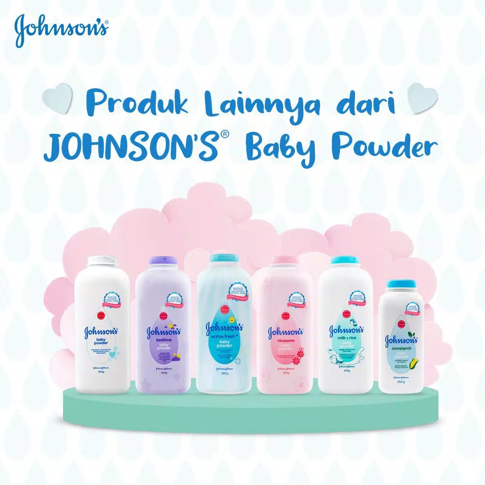 JOHNSONS BABY POWDER 300Gr [BPOM]