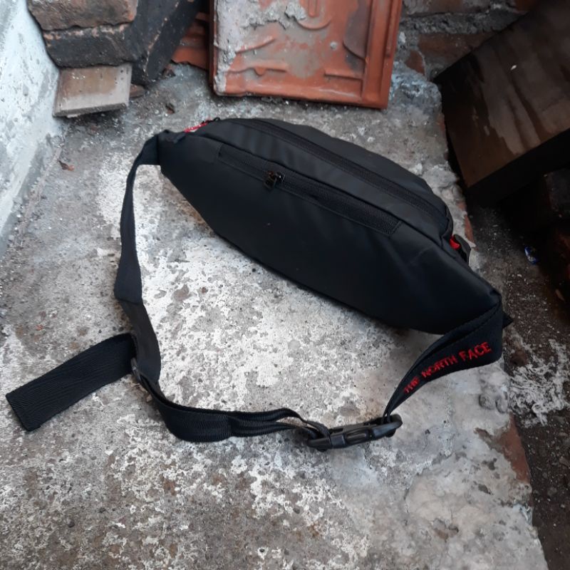 TAS SELEMPANG PRIA WAIST BAG TNF THE NORTH FACE WATERPROOF ANTI AIR PREMIUM MURAH