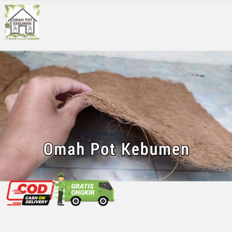 lembaran sabut kelapa press / cocosheet cocopress lembaran serabut kelapa