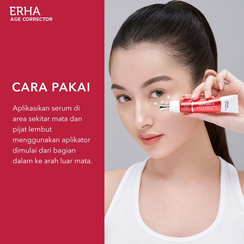 ERHA Age Corrector Peptides &amp; Antioxidants Eye Serum - Serum Mata