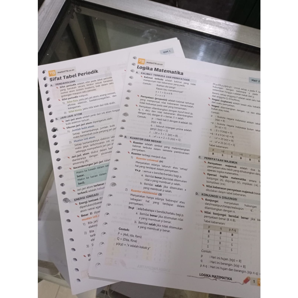 

Print kertas binder