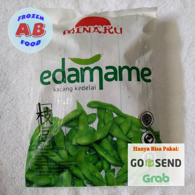 

MINAKU Edamame 500 gram Kacang Kedelai 500gr Kacang Kedelai MINAKU 500g Cepat Saji