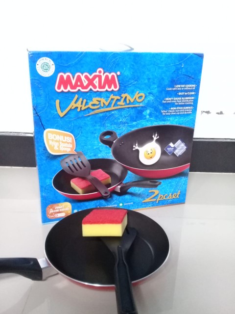 Wajan Maxim Valentino 2 Pcs
