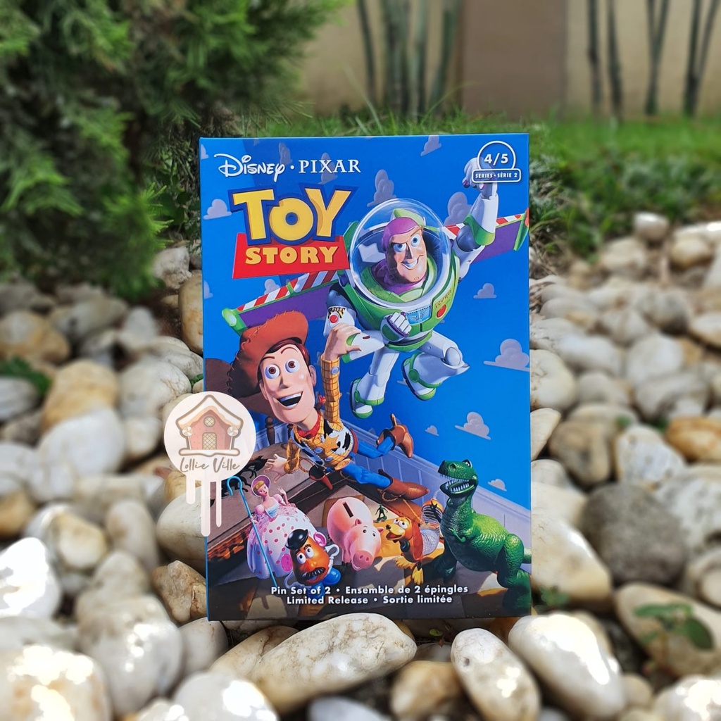 Disney Toy Story Alien VHS Pin Set