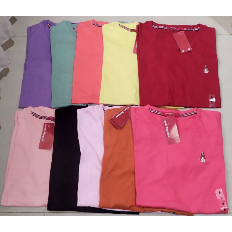 Hush Puppies Original Kaos Anak Remaja Perempuan/Dewasa