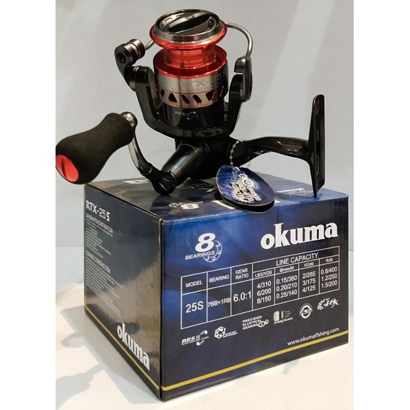 Reel Okuma RTX Spining