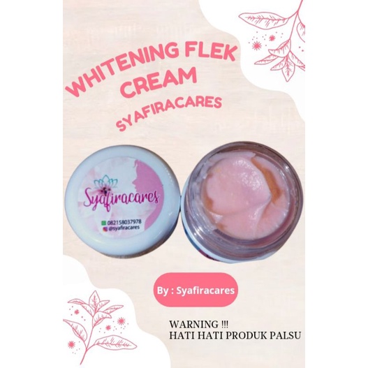 Whitening Flek Cream Syafiracares.id