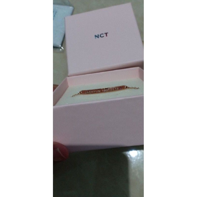 BOOKED Birthday Bracelet Gelang Ulang Tahun SM artist NCT 127 Doyoung Jaehyun