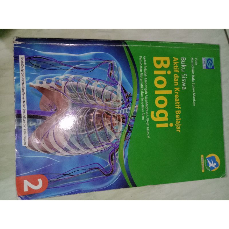 

buku paket biologi kelas 2 SMA - GRAFINDO