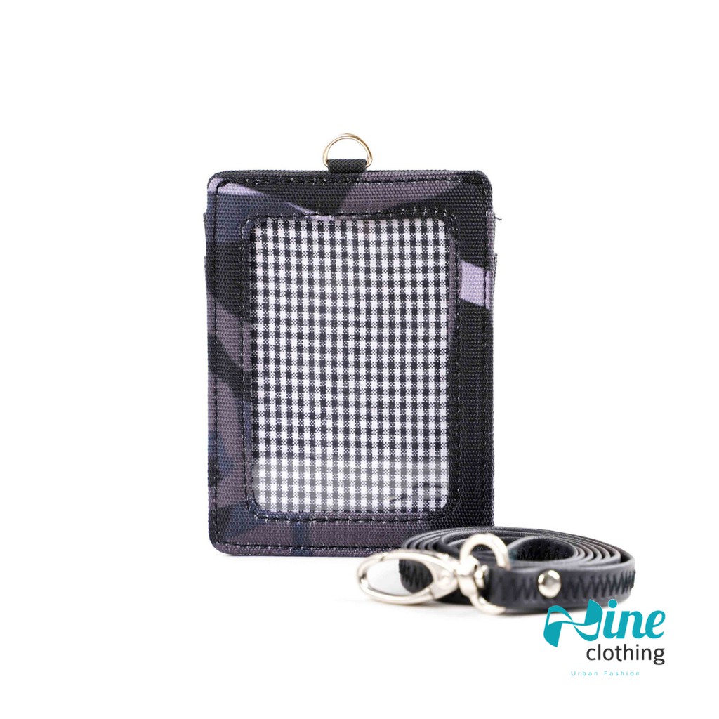 

AIKEN DARK CAMO - ID Card Holder Wallts Wallet Unisex Dompet Kartu Motif Name Tag Terbaru Original