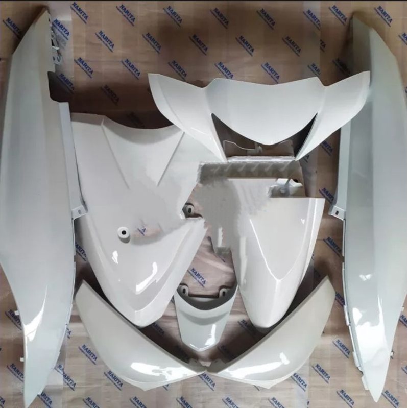 Full Cover Body set Halus Yamaha Mio J Putih