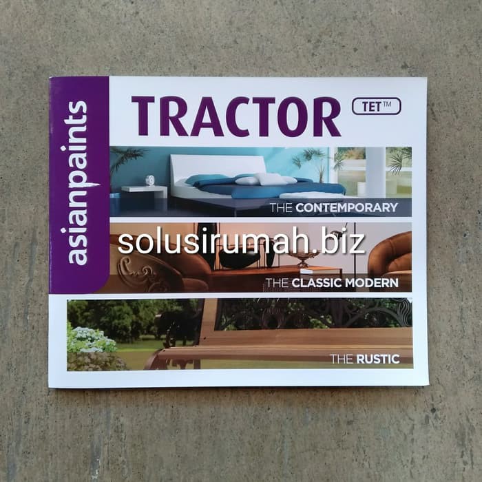 Katalog Asianpaints Tractor Tet Kartu Warna Panduan 32hal Cat Tembok