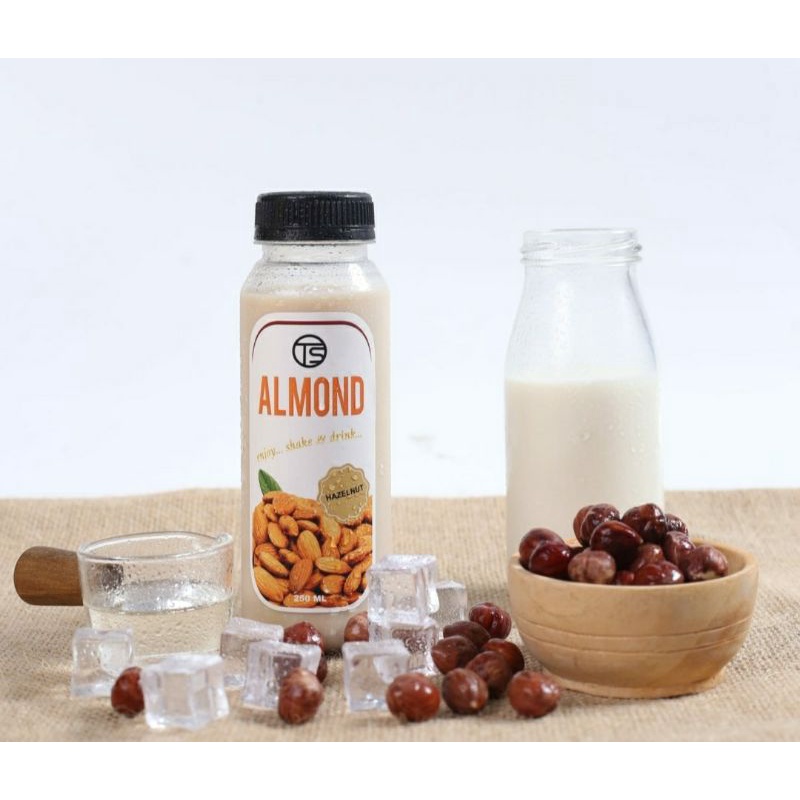 

Minuman Almond Milk 250ml | Susu Almond Kemasan Botol Murah Berkualitas Best Seller| ASI Booster