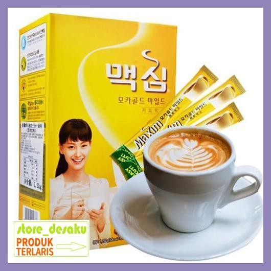 

57Ryr68- Maxim Coffee Korea 3 Variant Per Sachet - White Coffee 4E57Edu-