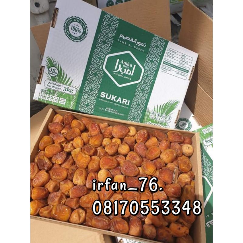 

AMIRA AL QOSIM KURMA SUKARI 3KG