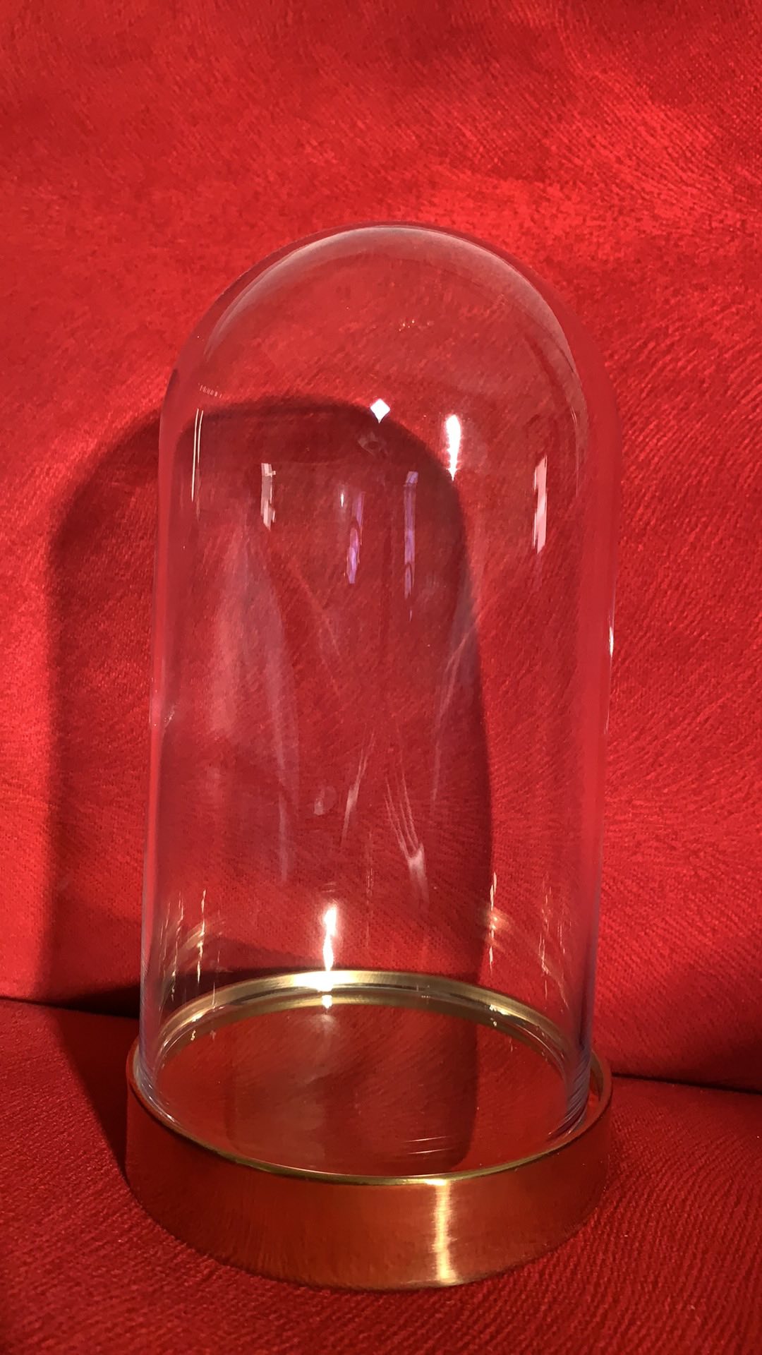 Kubah Display Kaca Atau Kubah Untuk Hiasan Dengan Dasar 19cm Be1997