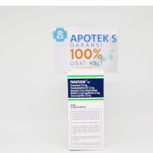 

PARATUSIN SIRUP 60 ML