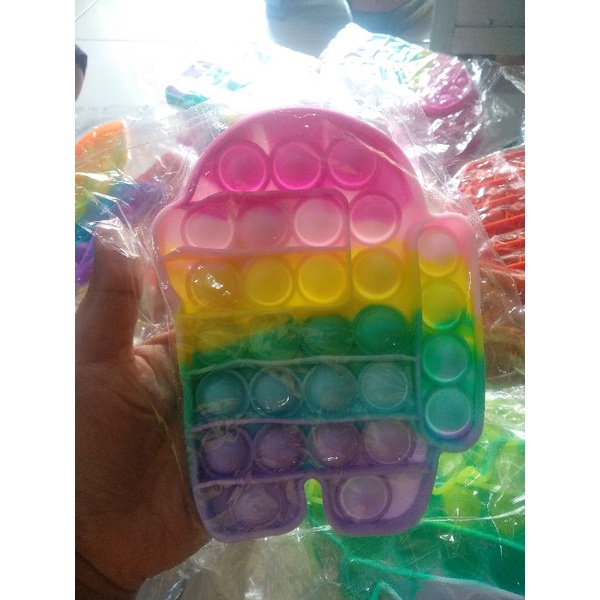 mainan anak pop  it pita 1 pcs-Among us