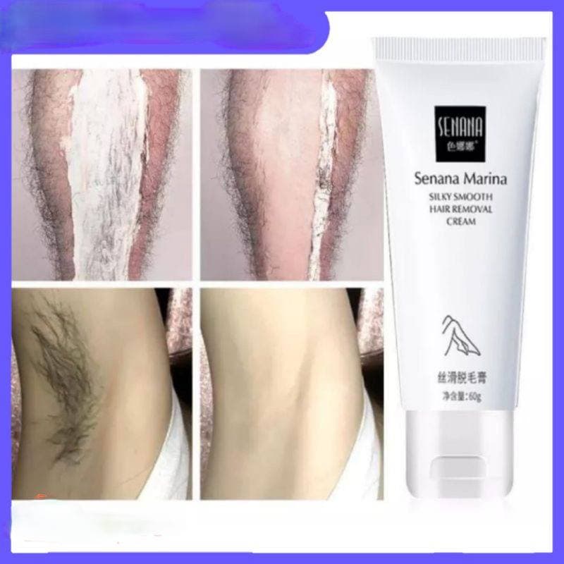 Senana Hair Removal Cream Penghilang Bulu Ketiak Tangan dan Kaki - Penghilang Bulu Rambut Permanen Hair Removal Perontok Bulu Ketiak Sampai Akar / Hair Removal Perontok Bulu Cream Penghilang Bulu Penghilang Rambut Krim Perontok Bulu Pria Dan Wanita