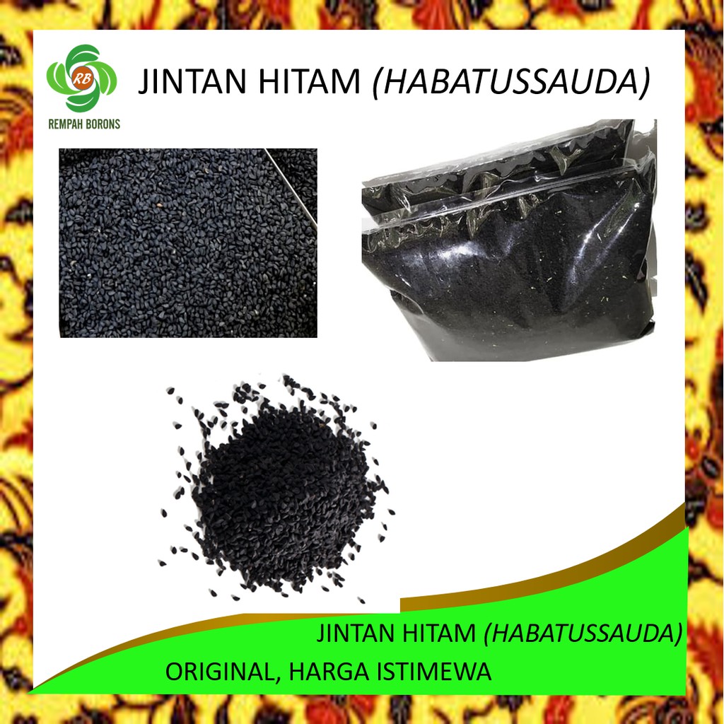 

Biji Jintan Hitam 250 gr, 500 gr, 1 kg