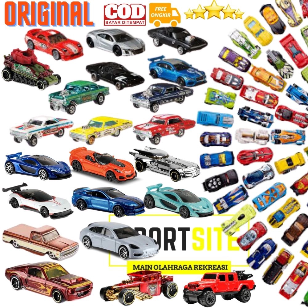 [SALE] Mainan Mobil Mobilan  Hot Wheels Lot G H J K L M 2022 2023 2024 Original Murah Pilih Model Di