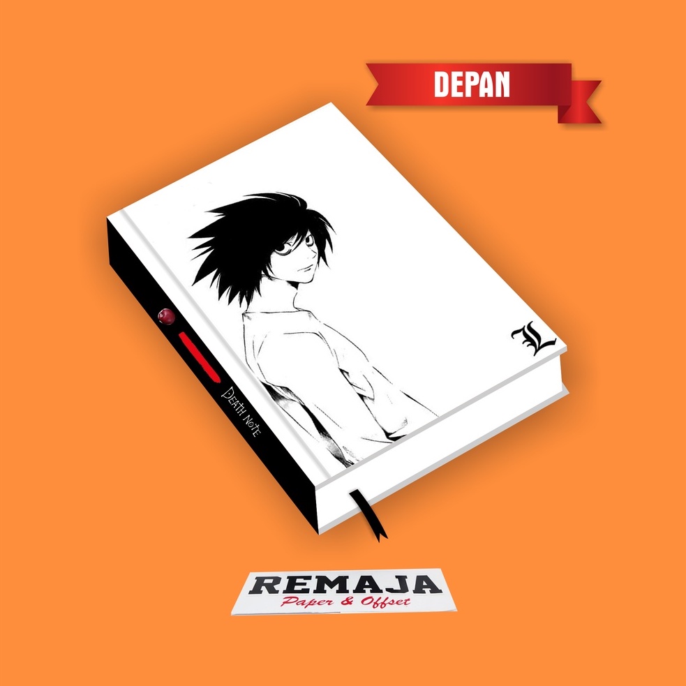 

Pocket book/Notebook Hardcover Death Note CODE 4 A6 & A5 / buku tulis catatan notes