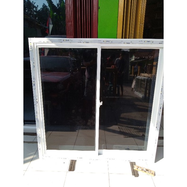 Jendela aluminium sliding 120x100