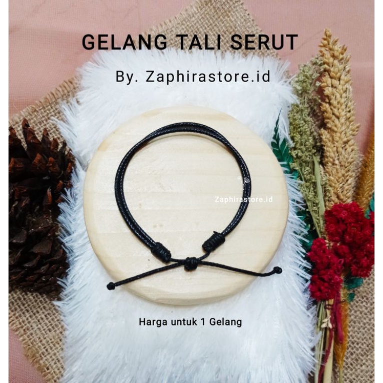 ZaphiraStore | GELANG TALI SERUT PRIA WANITA | TALI KOREA 2mm