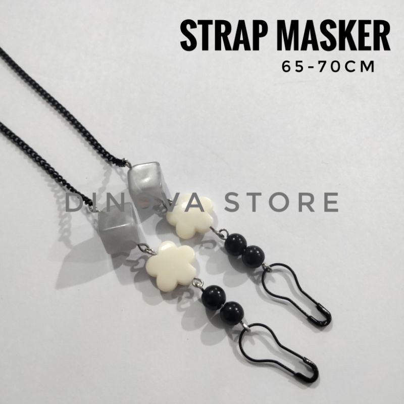 strap masker MARMER bunga/kalung masker/tali masker