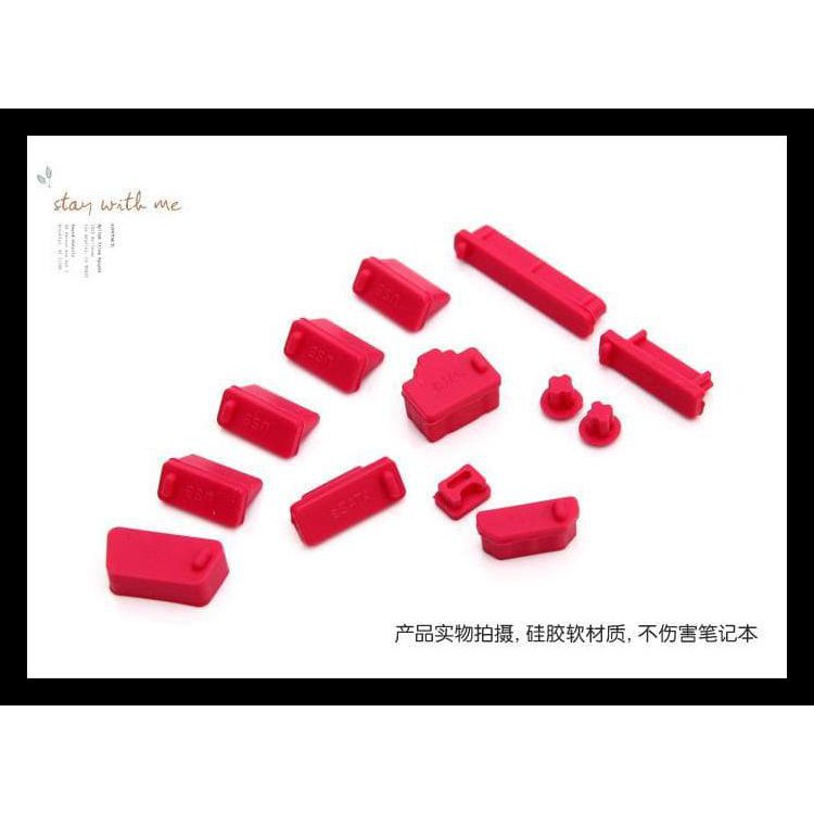 

SET KARET PENUTUP LUBANG UNTUK NOTEBOOK / LAPTOP (1 SET ISI 13)