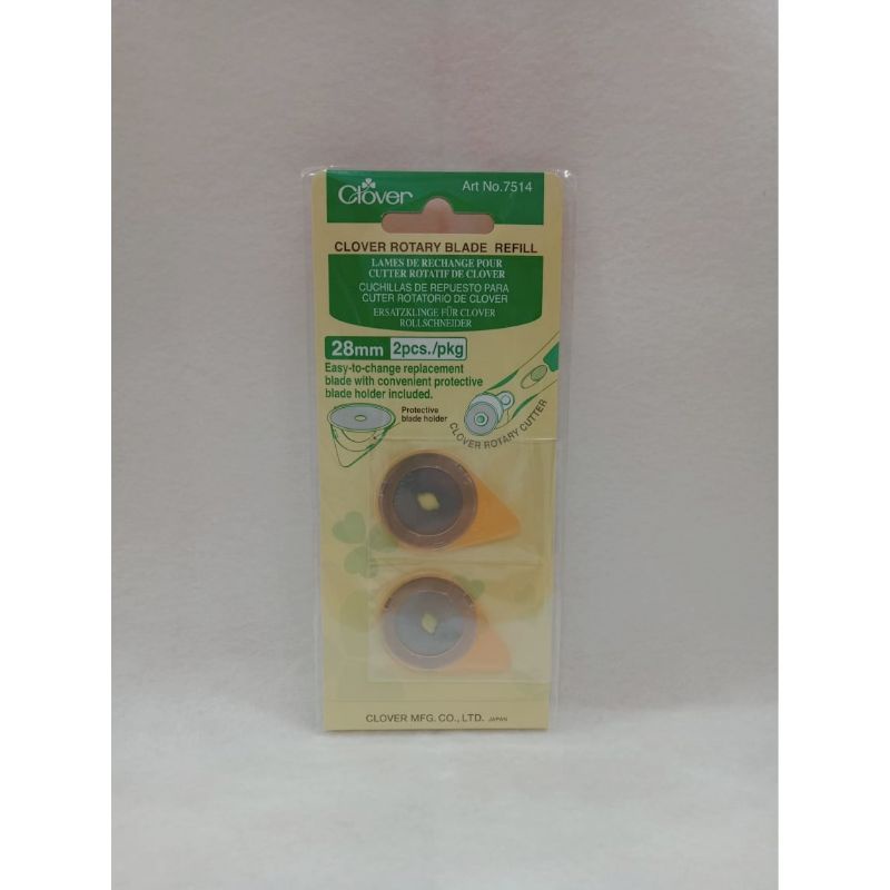 

Alat Clover Rotary Blade Refill 28mm (7514)