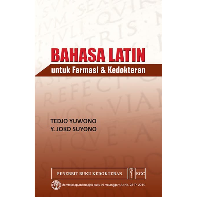 Sale Buku Bahasa Latin Untuk Farmasi Kedokteran Murah Shopee Indonesia