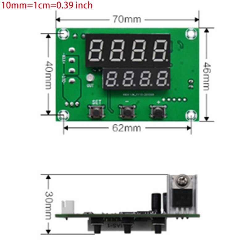 Thermostat Khusus btsg XH-W1510 Untuk Semikonduktor Refrigeration Film PID Digital