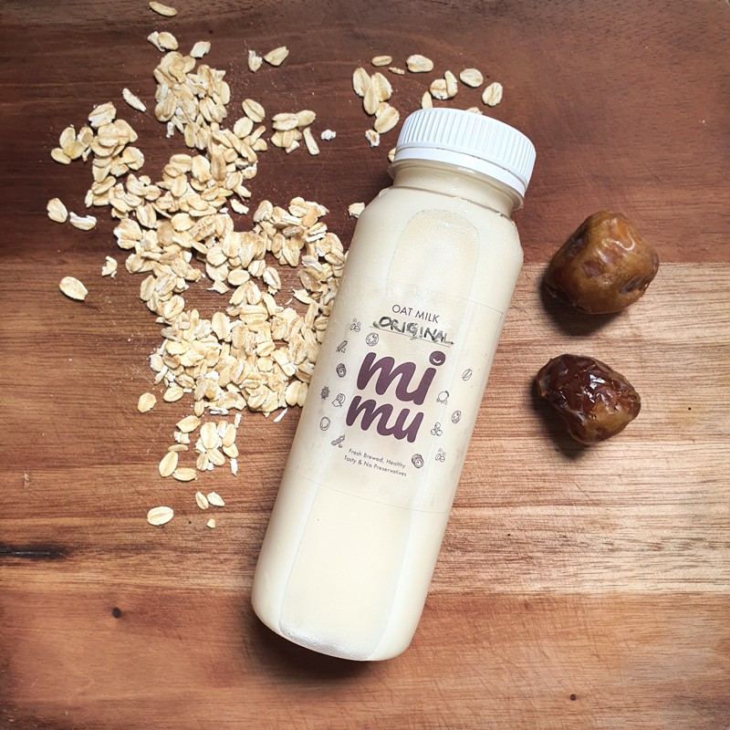 

Mimu Organic Oat Milk With Dates - Susu Kurma Oat Original Plain/Manis - 250ml