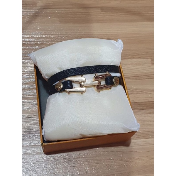 Gelang Premium Quality Model lilit import Gelang tangan kulit Branded Band