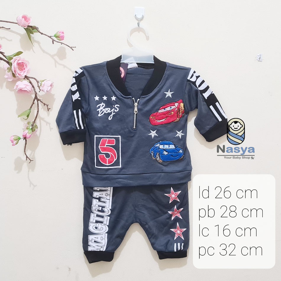 [SL-014] Setelan Baju Anak Laki-Laki New Born Versi 2