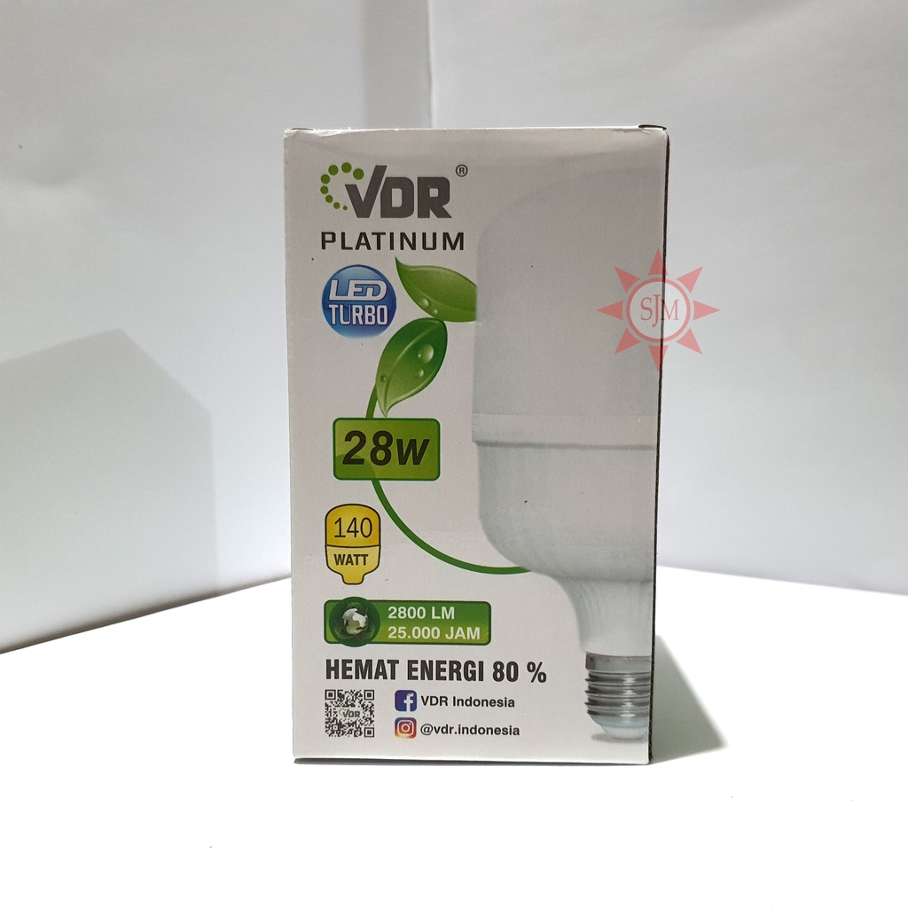 Lampu LED 28 Watt VDR Turbo Platinum
