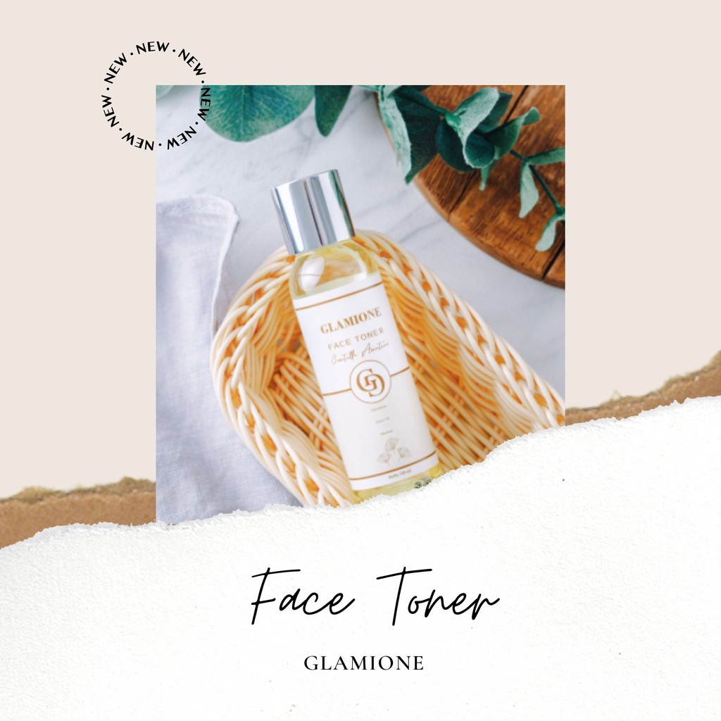 Glamione Brightening Face Toner Pencerah Wajah serta Menghilangkan Kerutan dan Flek Hitam