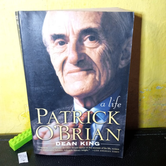 buku bahasa Inggris a life Patrick obrian Dean king 400 hal