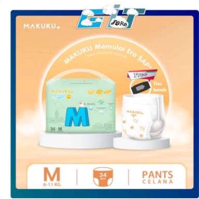 pampers makuku comfort M