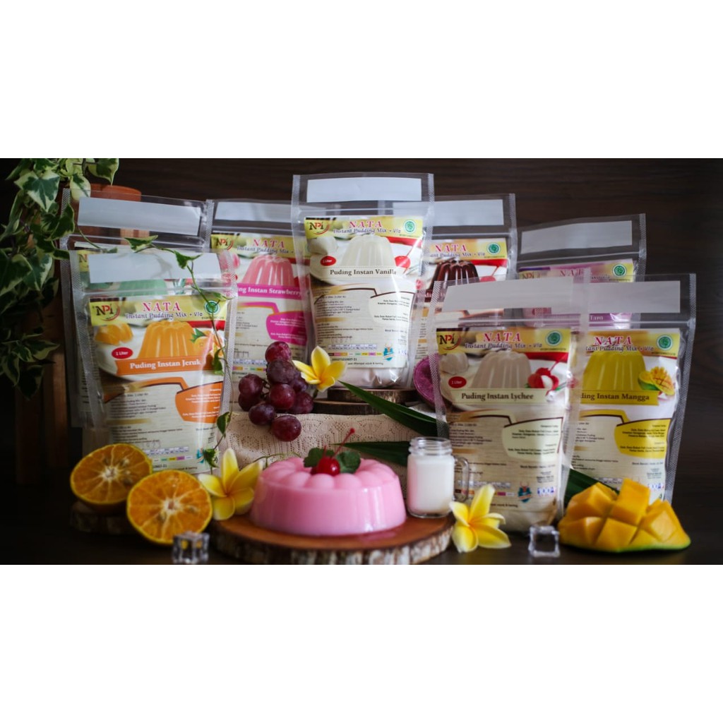 

Puding Instan Pandan+Vla